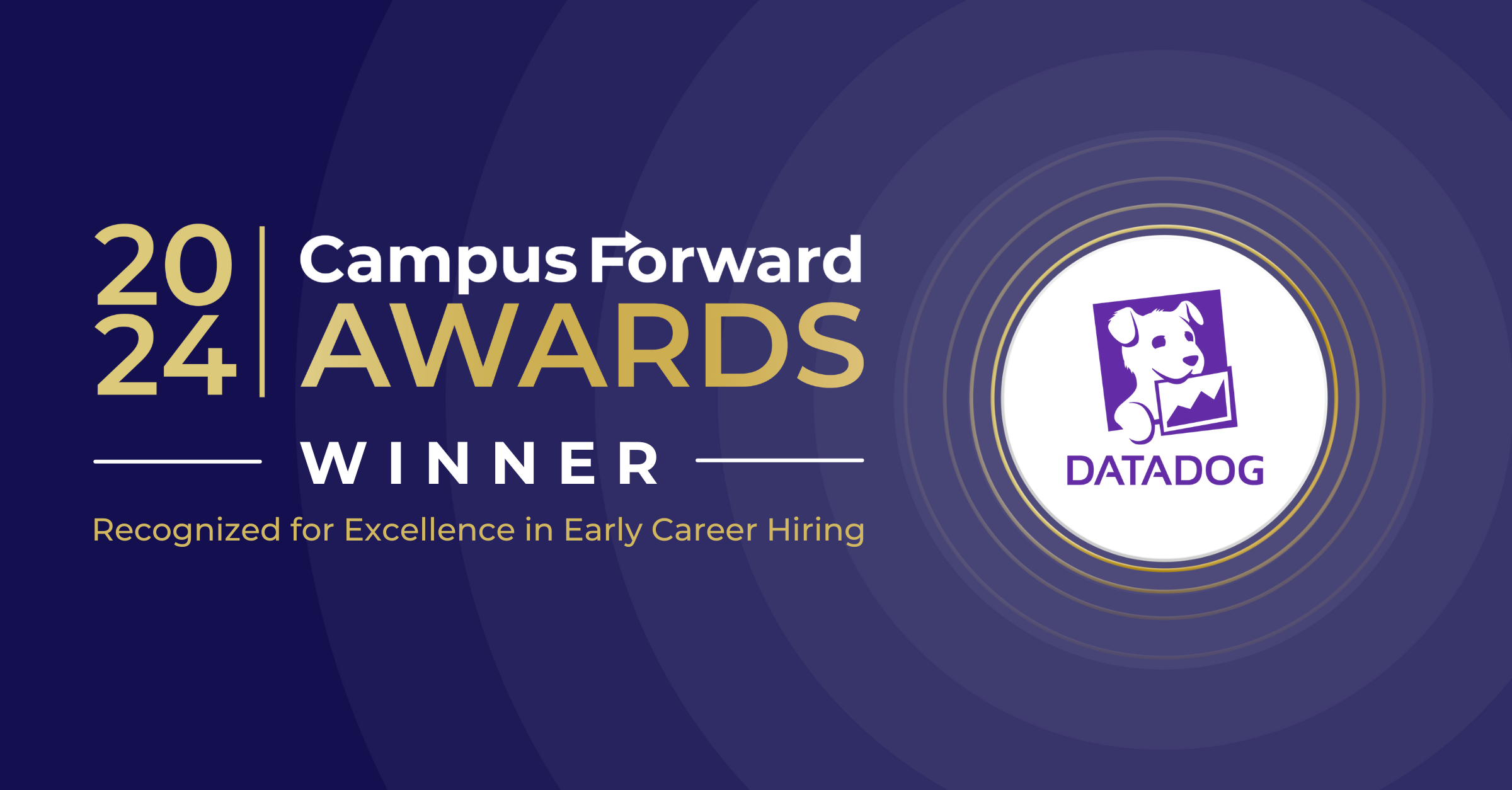 Datadog 2024 Campus Forward Award Winner